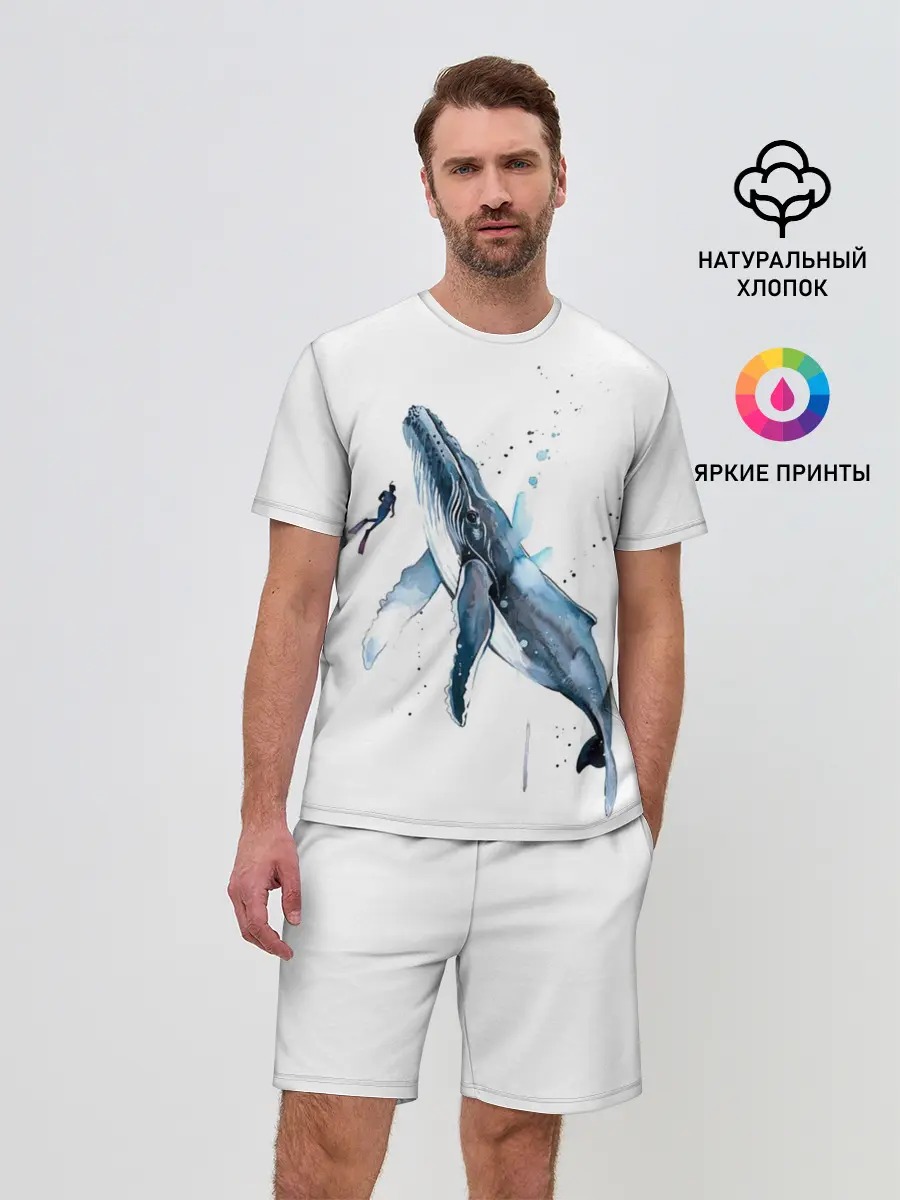 Мужской костюм с шортами / кит