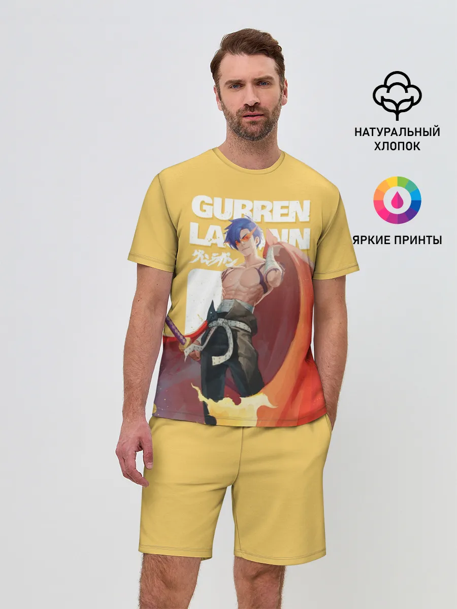 Мужской костюм с шортами / Гуррен Лаганн Камина