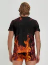 Мужские трусы с футболкой / ОГОНЬ | FIRE