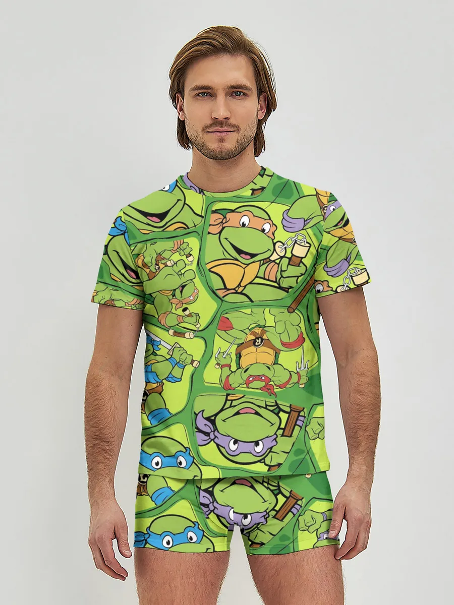 Мужские трусы с футболкой / Teenage Mutant Ninja Turtles