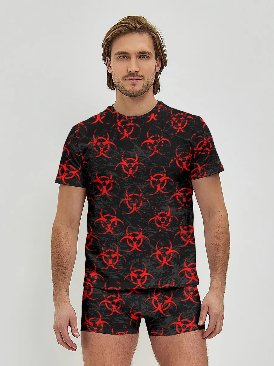 Мужские трусы с футболкой / RED BIOHAZARD