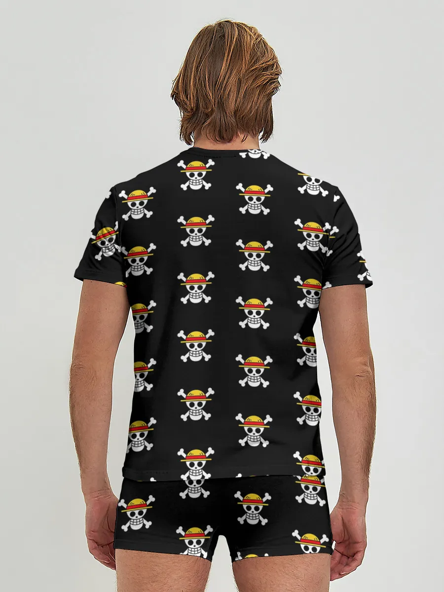 Мужские трусы с футболкой / паттерн One Piece