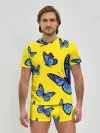 Мужские трусы с футболкой / БАБОЧКИ