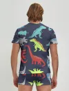 Мужские трусы с футболкой / Динозавры