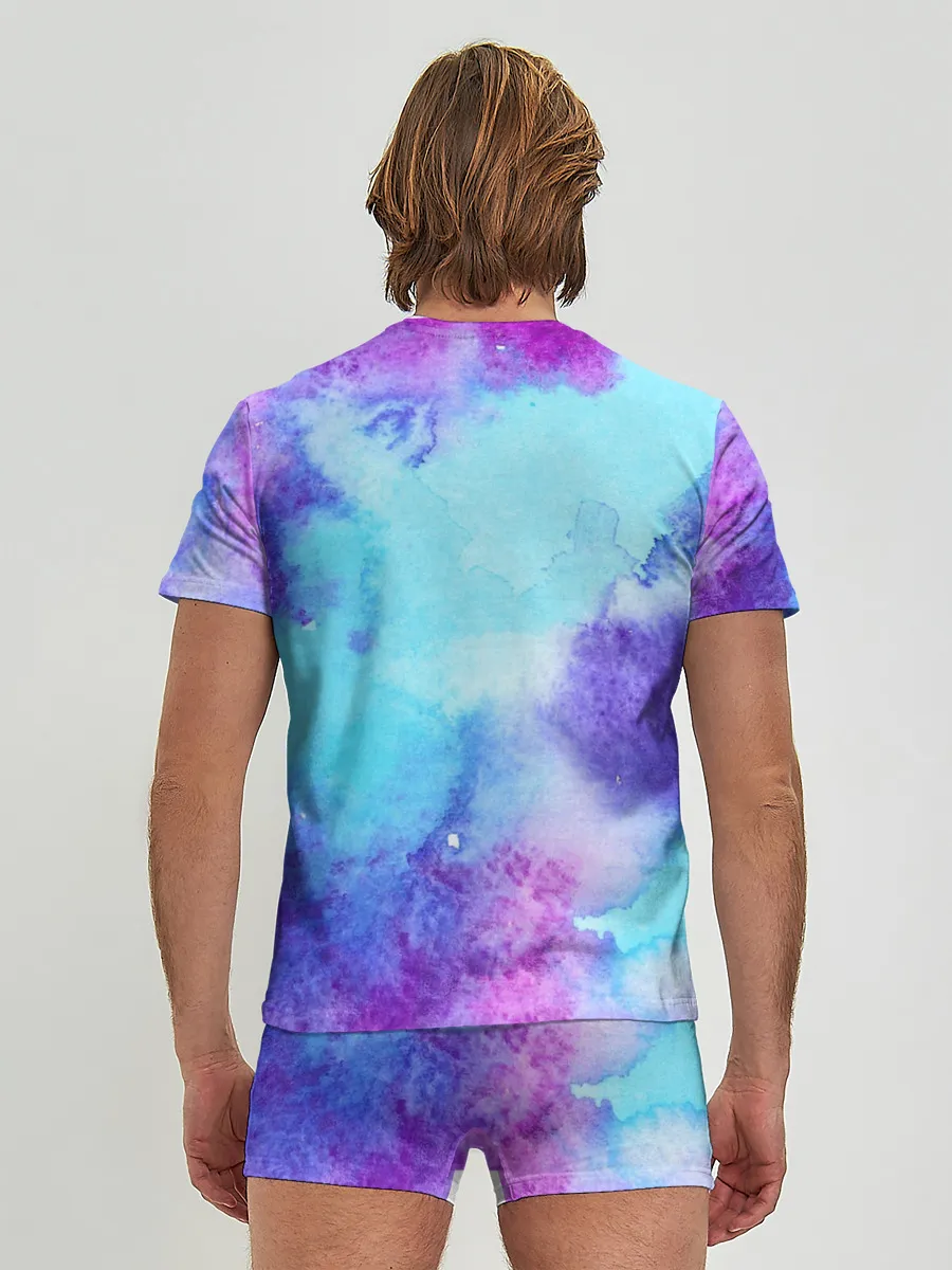 Мужские трусы с футболкой / Краски