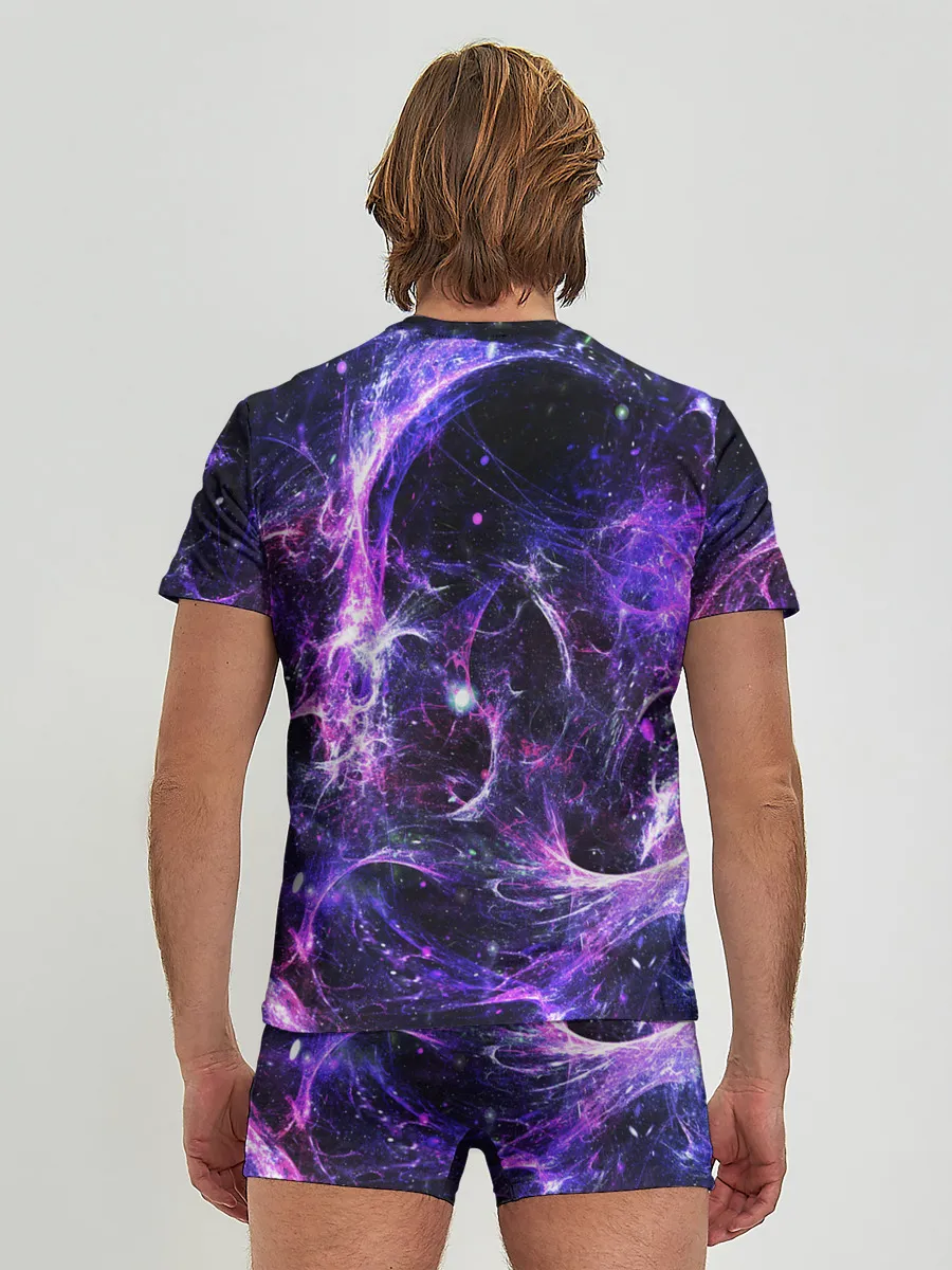 Мужские трусы с футболкой / SPACE STARS | КОСМОС ЗВЁЗДЫ