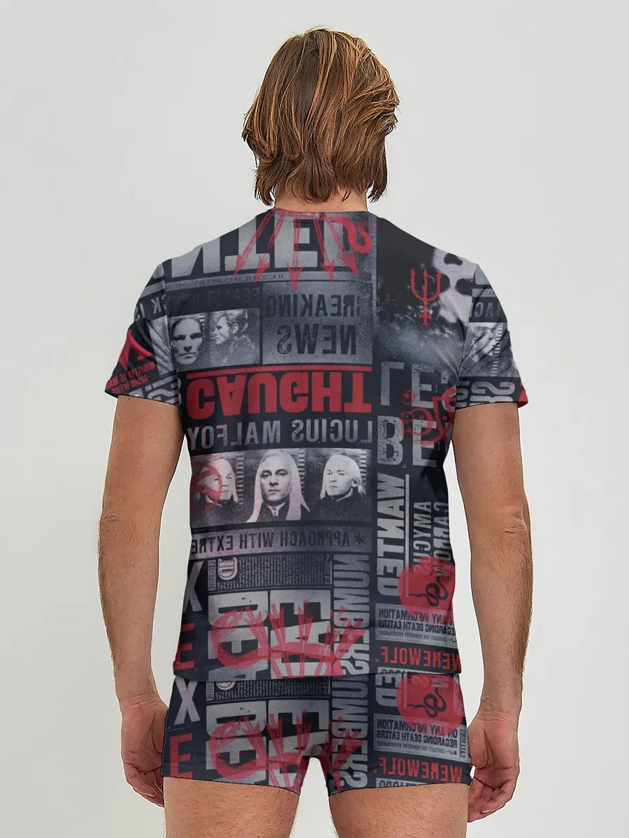 Мужские трусы с футболкой / Гарри Поттер