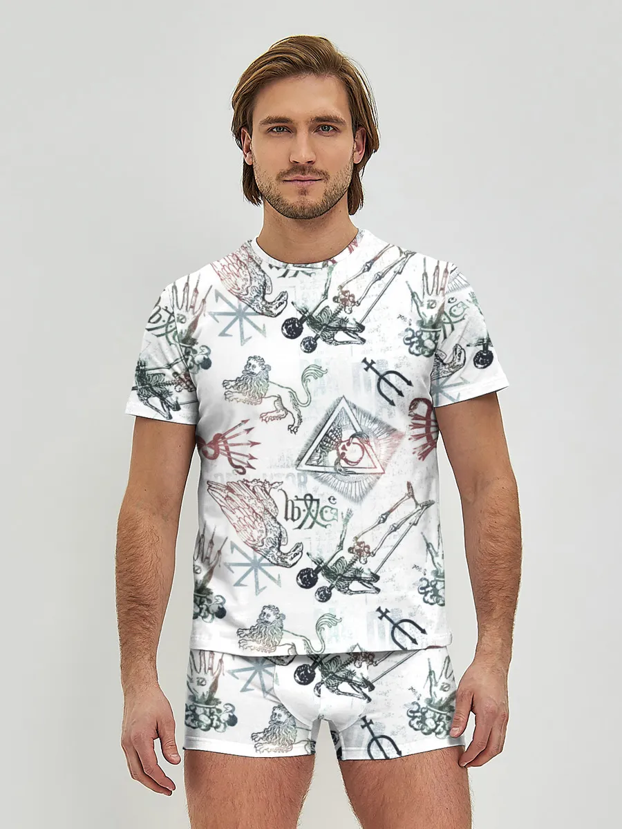 Мужские трусы с футболкой / Гарри Поттер