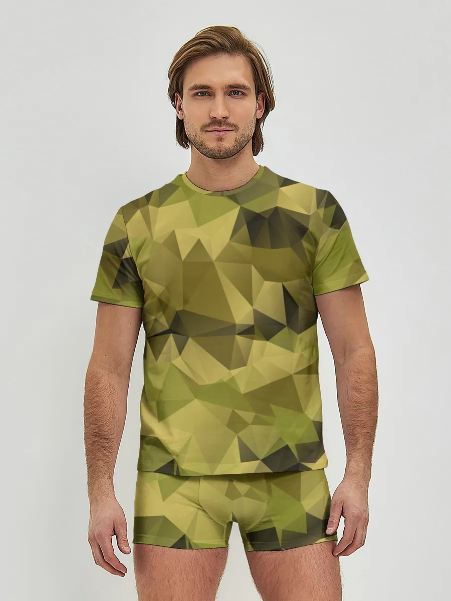 Мужские трусы с футболкой / СОВРЕМЕННЫЙ КАМУФЛЯЖ