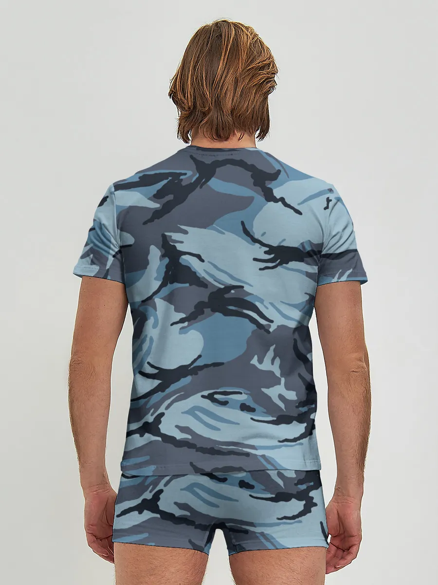 Мужские трусы с футболкой / Камуфляж Полиции