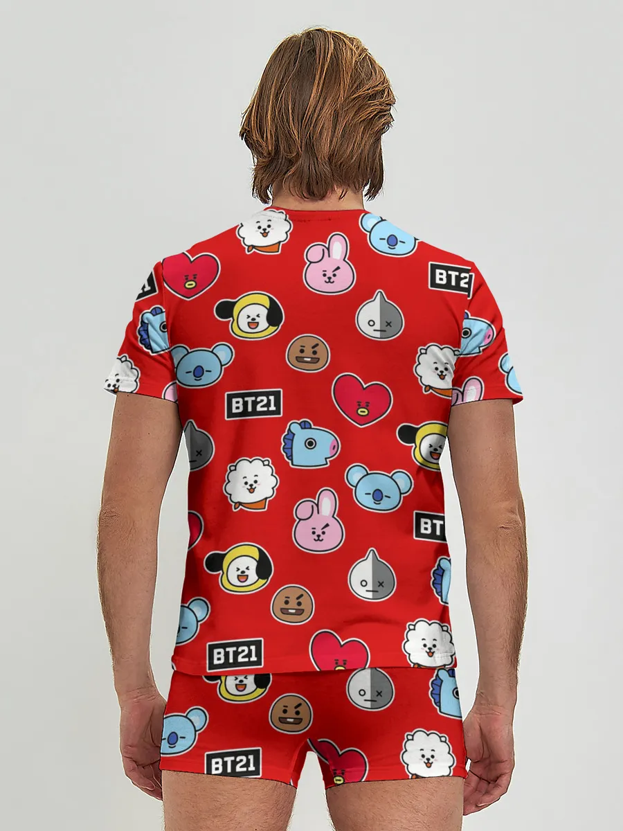 Мужские трусы с футболкой / BTS