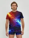 Мужские трусы с футболкой / БИТВА МОЛНИЙ / BATTLE FLASH