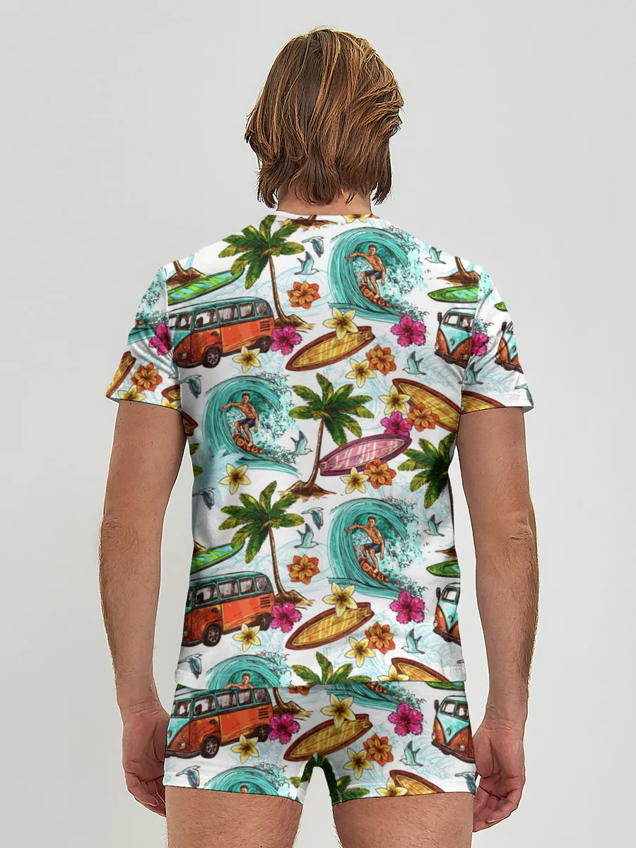 Мужские трусы с футболкой / Летнее Настроение