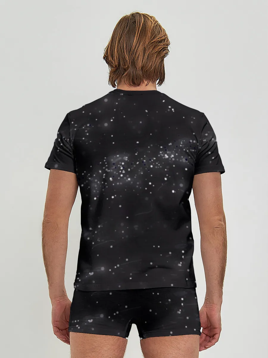 Мужские трусы с футболкой / Галактика