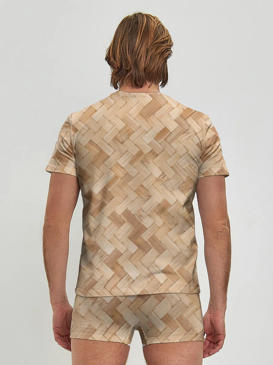 Мужские трусы с футболкой / Паркет