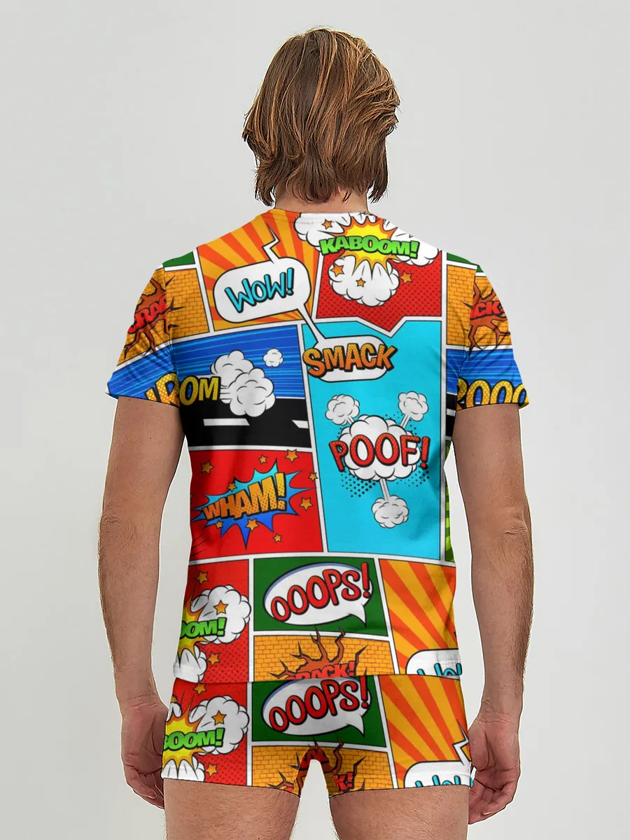 Мужские трусы с футболкой / COMICS ART