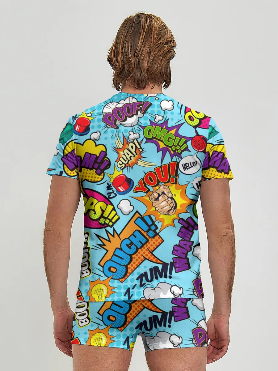 Мужские трусы с футболкой / COMICS ART