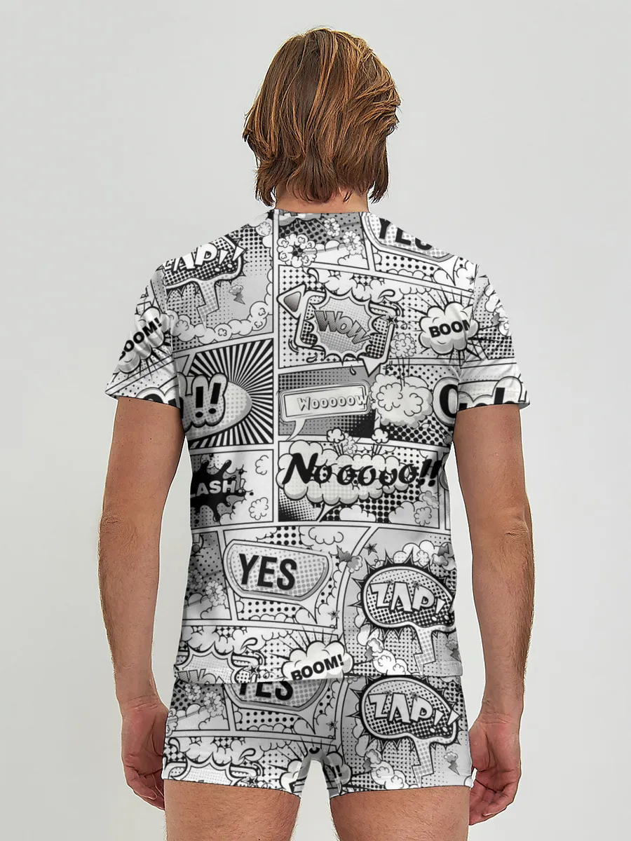 Мужские трусы с футболкой / COMICS ART