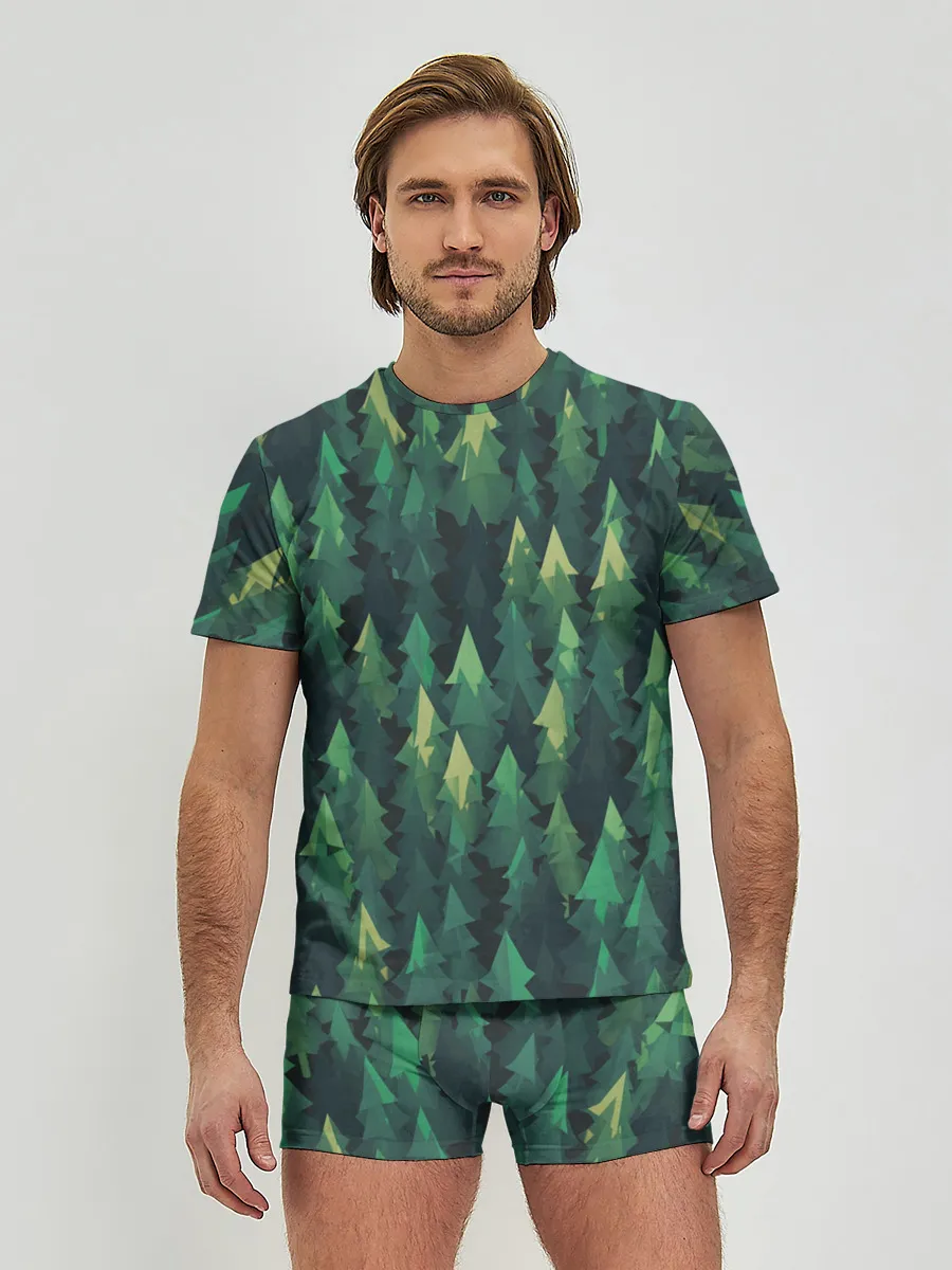 Мужские трусы с футболкой / ЛЕС