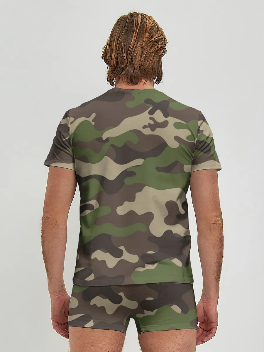 Мужские трусы с футболкой / МИЛИТАРИ