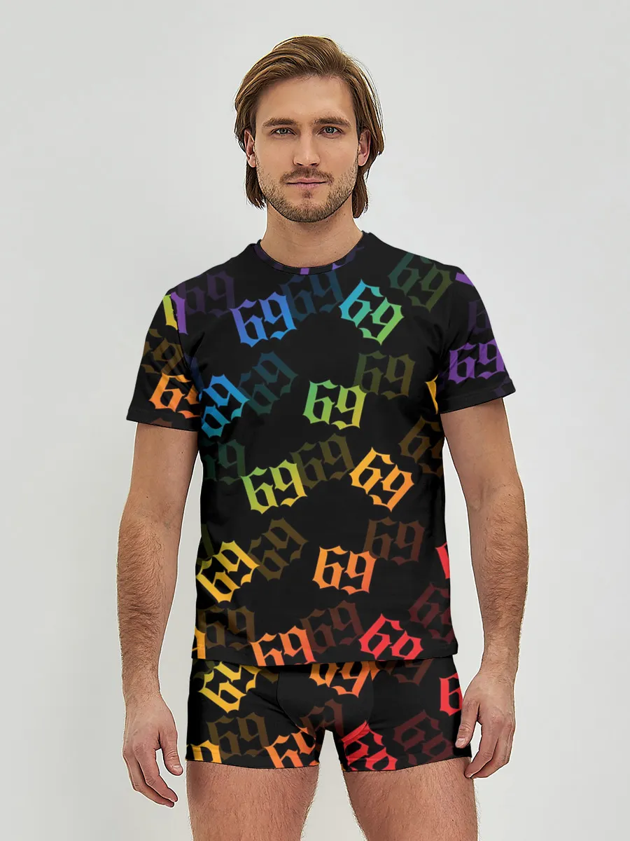 Мужские трусы с футболкой / 6IX9INE