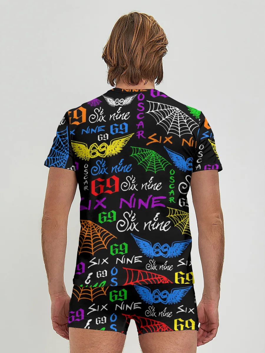 Мужские трусы с футболкой / 6IX9INE