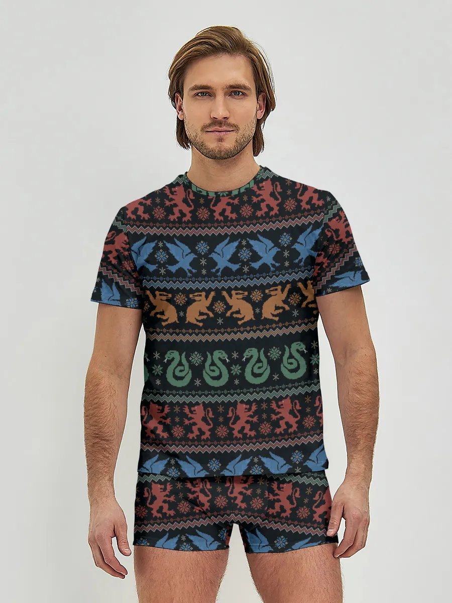 Мужские трусы с футболкой / Гарри Поттер