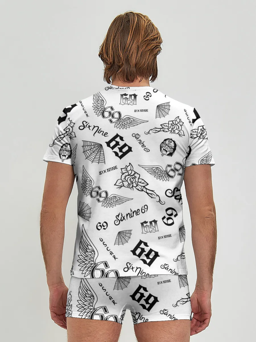 Мужские трусы с футболкой / 6IX9INE