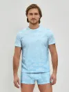 Мужские трусы с футболкой / Очень светлые голубые облака
