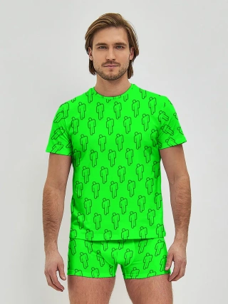 Мужские трусы с футболкой / BILLIE EILISH