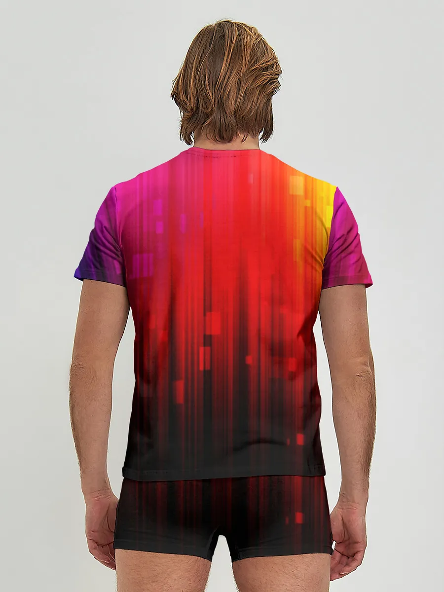 Мужские трусы с футболкой / АБСТРАКТНЫЕ КРАСКИ