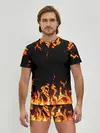 Мужские трусы с футболкой / FIRE | ОГОНЬ
