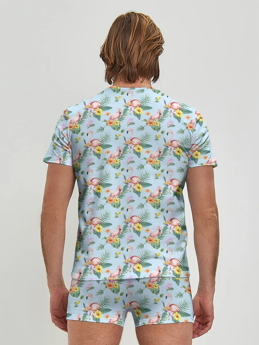 Мужские трусы с футболкой / ФЛАМИНГО