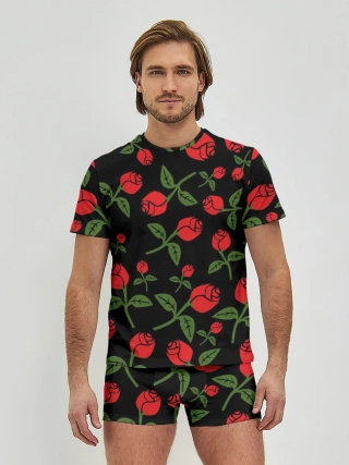 Мужские трусы с футболкой / Roses Art
