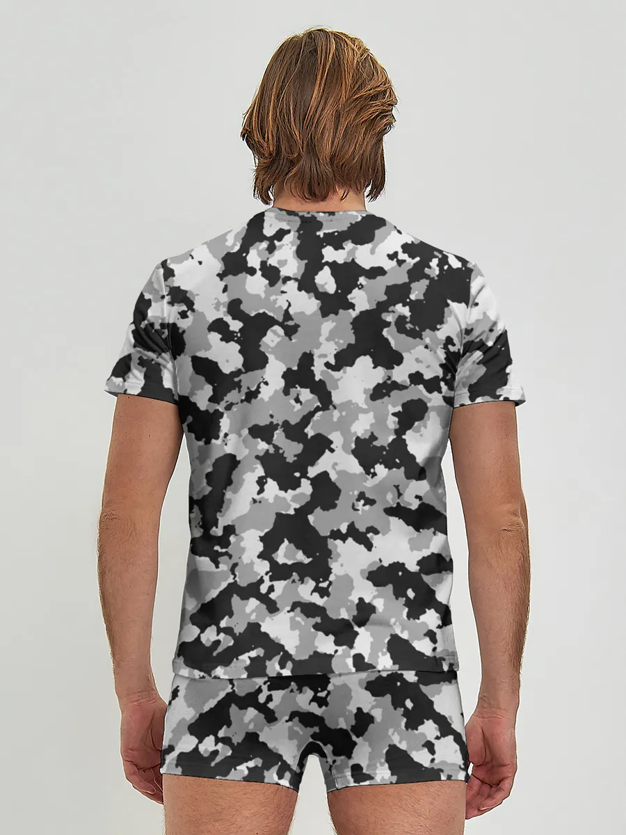 Мужские трусы с футболкой / Камуфляж | ЧБС