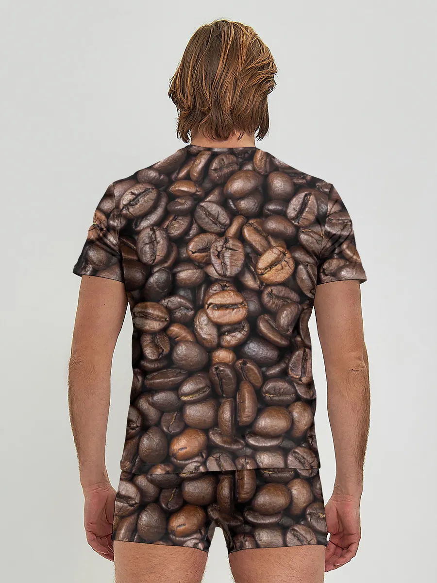 Мужские трусы с футболкой / Coffee