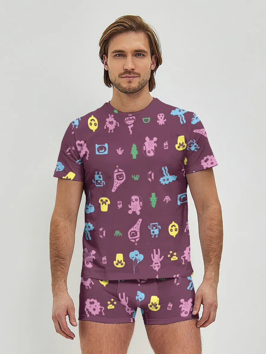 Мужские трусы с футболкой / Время приключений Лимонохват