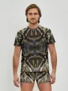 Мужские трусы с футболкой / Snakeskin