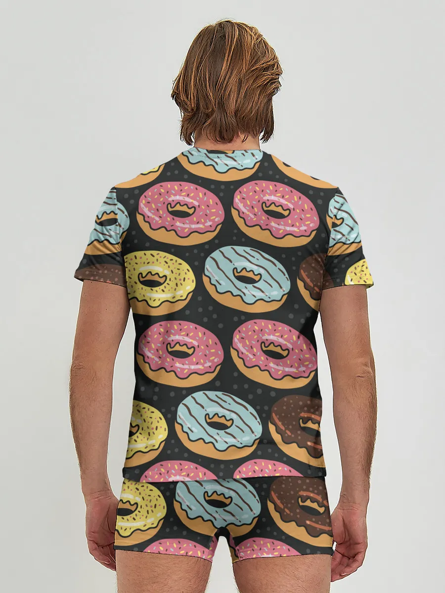 Мужские трусы с футболкой / Сладкоежка