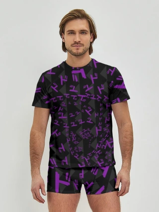 Мужские трусы с футболкой / Higashikata Josuke. JoJo