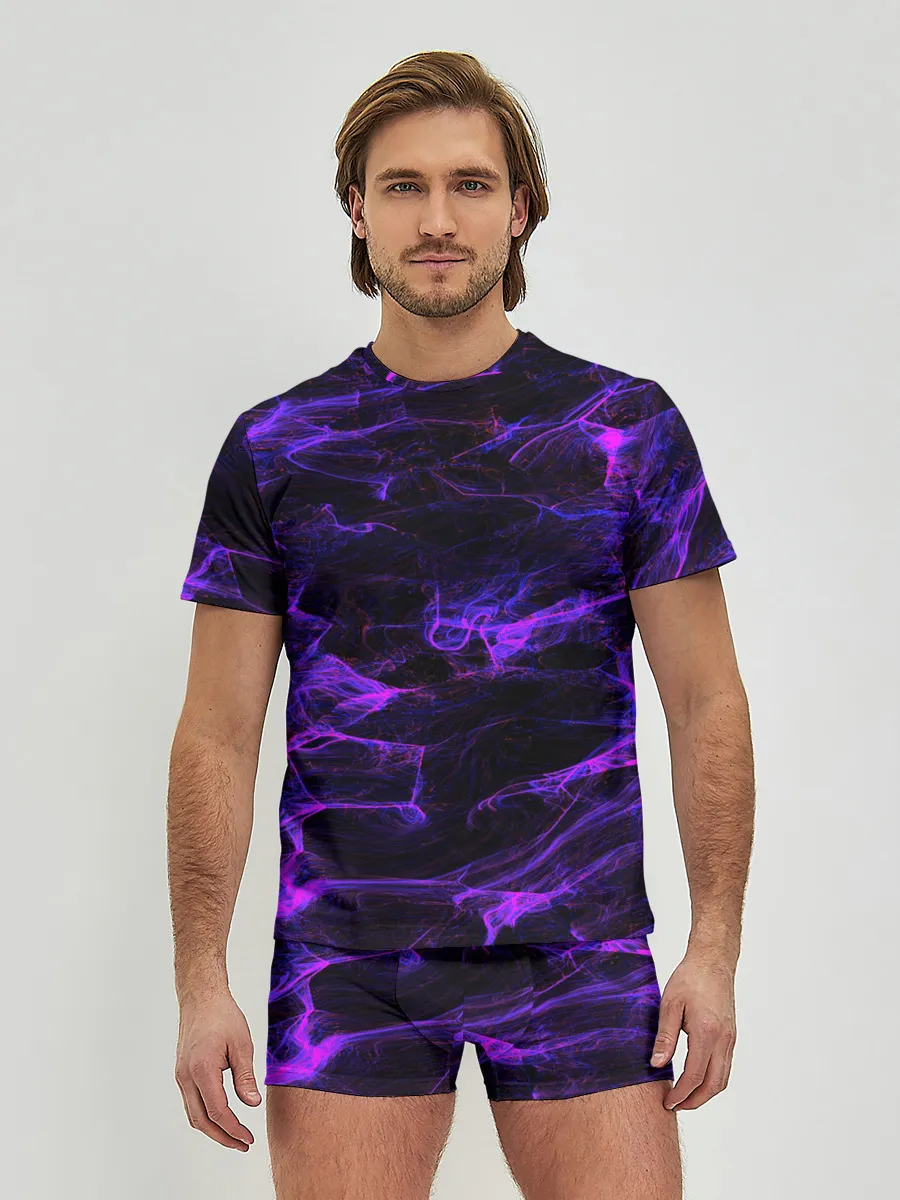 Мужские трусы с футболкой / текстуры