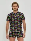 Мужские трусы с футболкой / Pattern