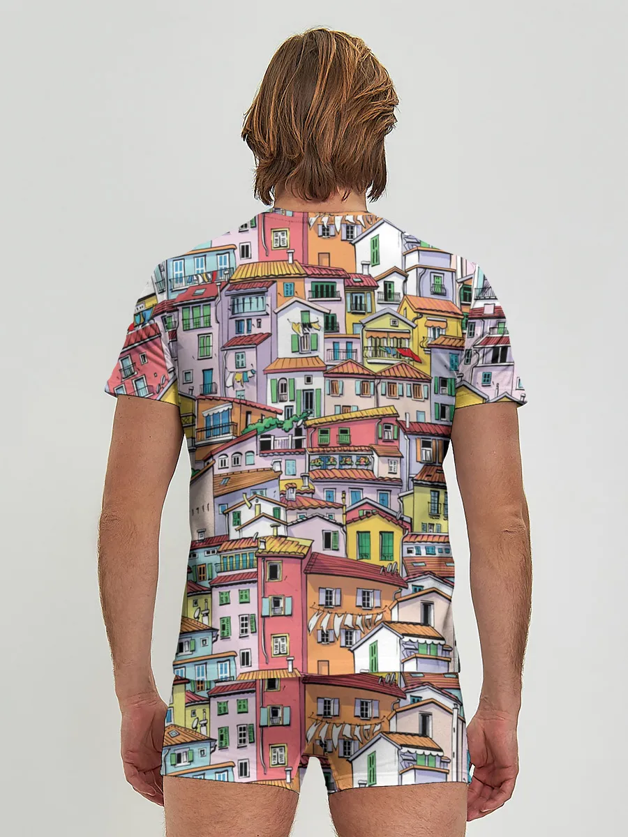 Мужские трусы с футболкой / Ментон Франция