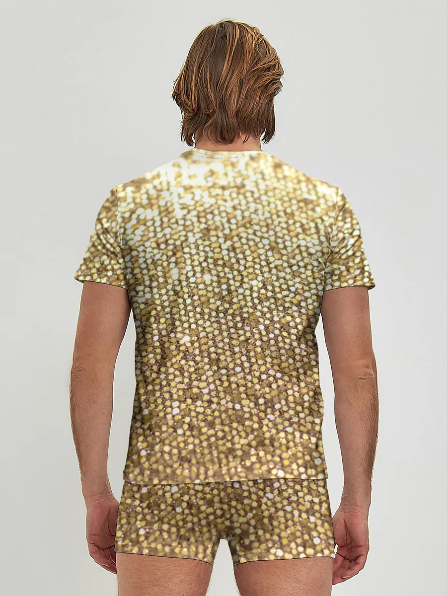 Мужские трусы с футболкой / Блёстки