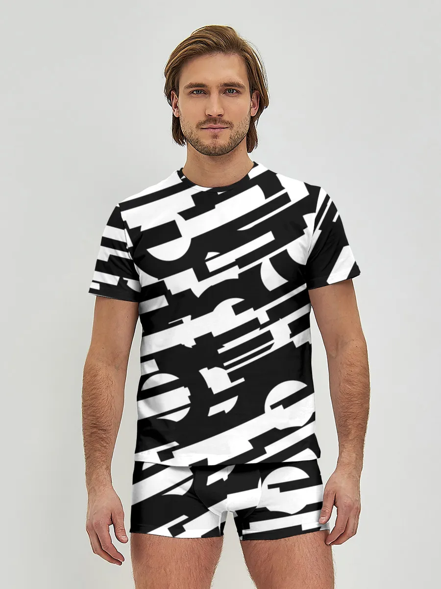 Мужские трусы с футболкой / ФАНТАСТИКА КОСМОС