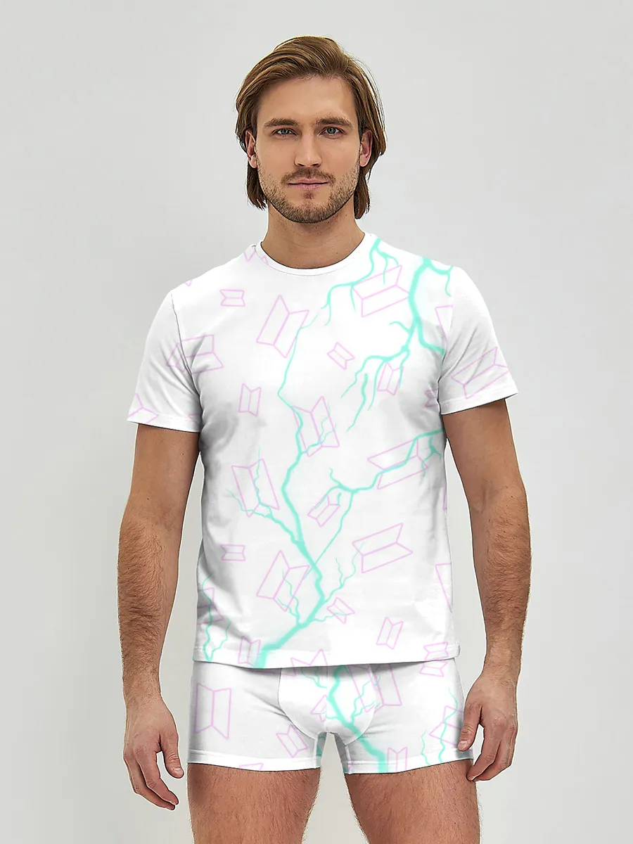 Мужские трусы с футболкой / BTS / БТС