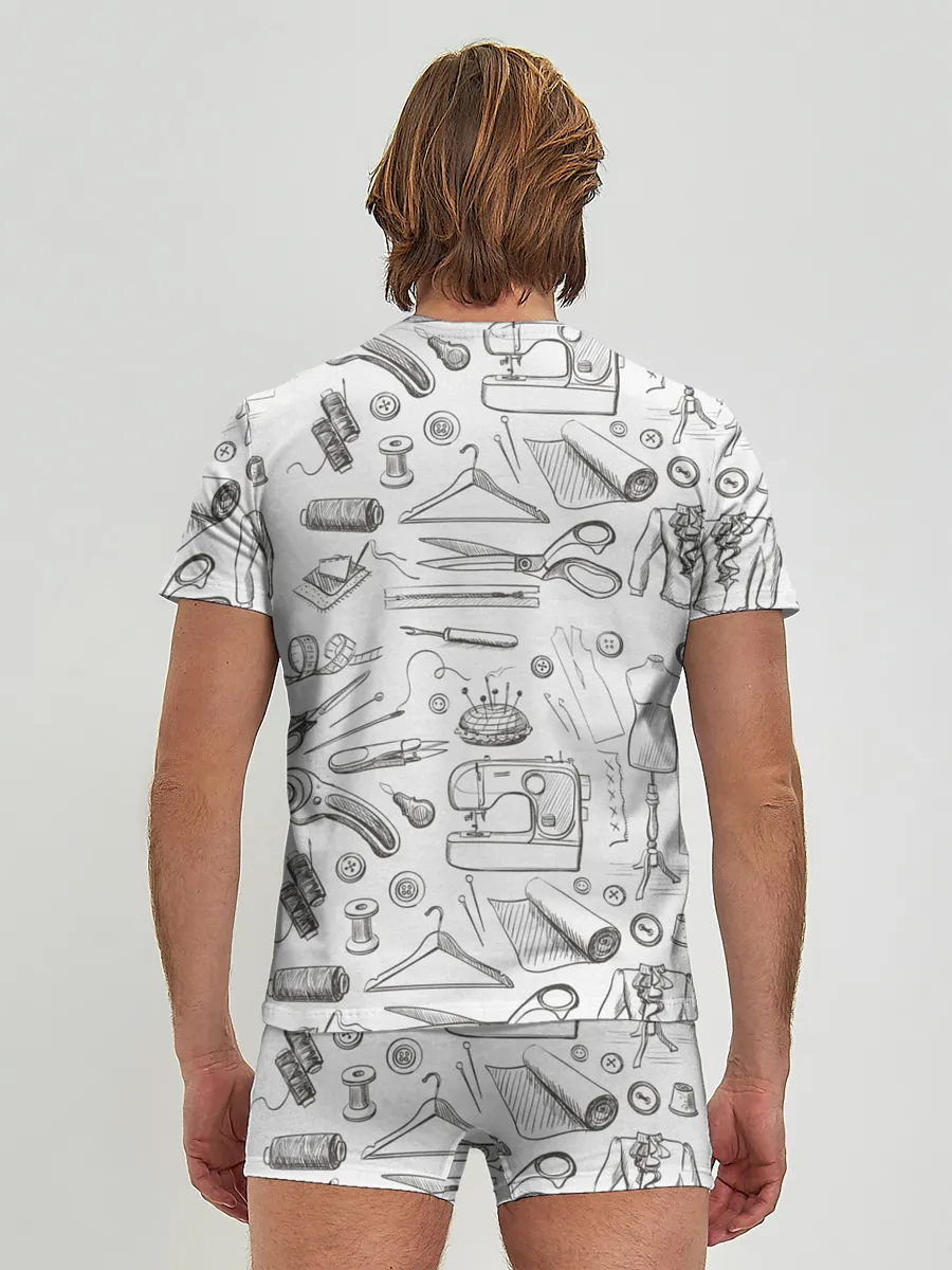 Мужские трусы с футболкой / для швеи