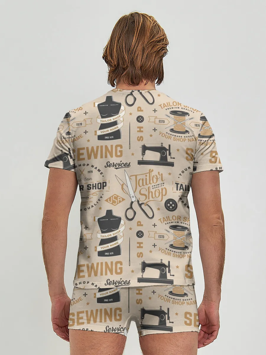 Мужские трусы с футболкой / sewing