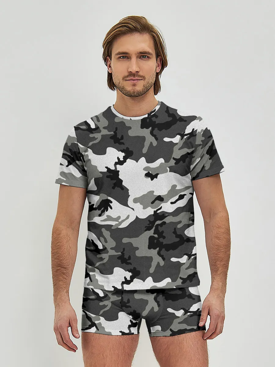 Мужские трусы с футболкой / Маскировка