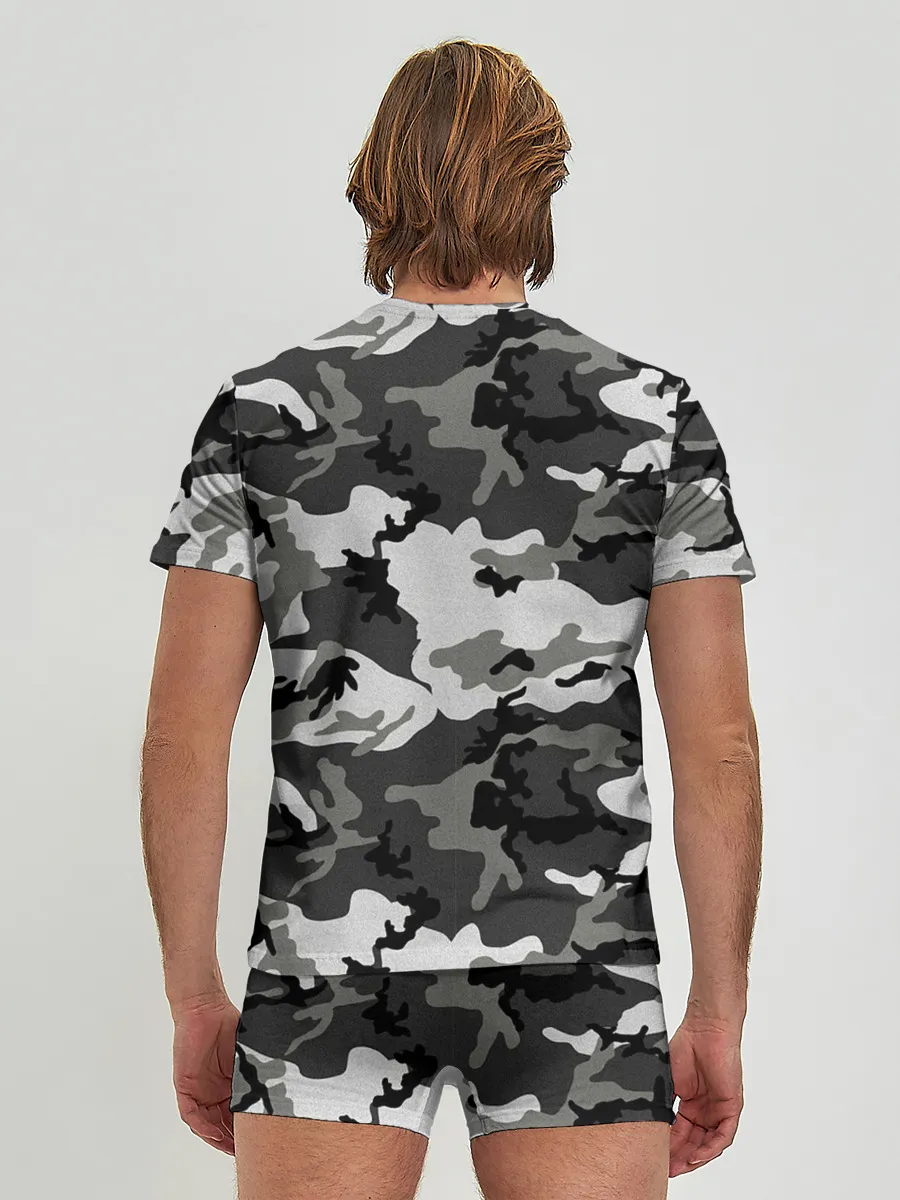 Мужские трусы с футболкой / Маскировка